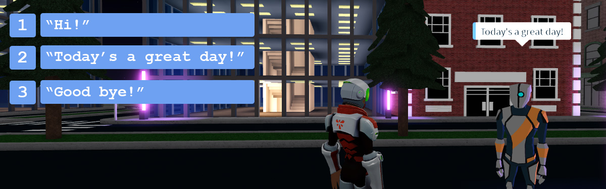 how to type numbers in roblox chat