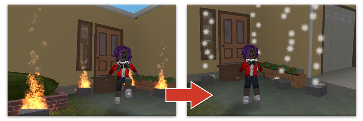 Functions 2 Instances And Particles - sparkles particle roblox